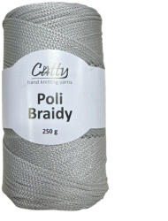  Catty Poli Braidey PP zsinór fonal 4 mm 06 - Világos szürke
