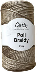  Catty Poli Braidey PP zsinór fonal 4 mm 09 - Bézs