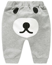SuperBaby Pantalonasi gri fara botosei - Catelus