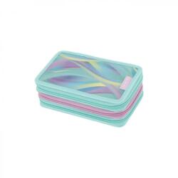 Herlitz Ученически несесер троен c 31 части, 3 ципа, Minty Love - Herlitz