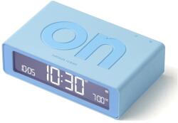 Lexon Ceas cu alarma Lexon Flip Mini, Display Digital, Autonomie 6 luni, USB-C, Light Blue (3660491209633)