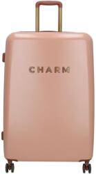 Charm London Пътен куфар Charm London Capetown L Pink Charm London | Rozov | ЖЕНИ | UNI