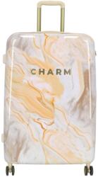 Charm London Пътен куфар Charm London 23169 L Cream Charm London | Bezhov | ЖЕНИ | UNI