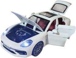 Che Zhi Porsche Panamera GTS 2021 White (replica) cu led-uri si sunete scala 1/241/43 (45290)