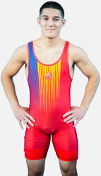ARMURA Dres de Lupta Tricolor V2 Seniori Rosu (AFS243-rosu-S)
