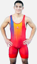 ARMURA Dres de Lupta Tricolor V2 Seniori Rosu (AFS243-rosu-M)