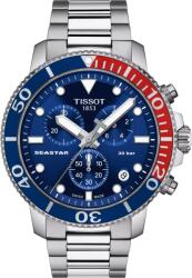 Tissot Мъжки часовник Tissot Seastar 120.417. 11.041. 03, Сребрист (TIS120.417.11.041.03) Часовници