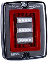 Fristom Lampa LED FT-324, Marsarier + Pozitie Neon + Ceata Spate, 12 24V, Omologare E9 (FT-324 LED)