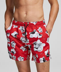 KARL LAGERFELD Pantaloni scurti de baie, Karl Lagerfeld, Patern Floral (KL20MBM12-4B61A19-XL)