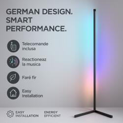 s-shop Lampa LED Grundig RGB 140 cm cu Telecomanda si Reactie la Muzica, Iluminare Inteligenta pentru Camera Moderna