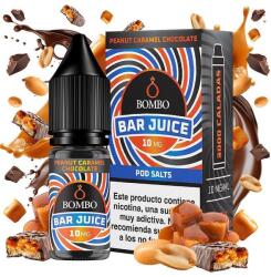 Bombo Bar Peanut Caramel Chocolate Nic Salts 10ml 10mg