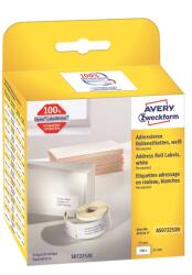 AVERY адресни етикети на ролка 54 x 25 мм, 500 бр (AS0722520)