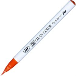 ZIG Clean Color Четка Писалка 023 fl. Аленочервен (RB-6000AT-023)
