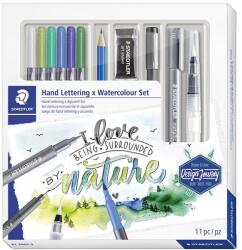STAEDTLER Handlettering + акварелен комплект ass (11) (61 3001-2)