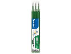 Pilot Пълнител Pilot Frixion Clicker 0, 7 зелен (3) (BLS-FR7-S3-G)