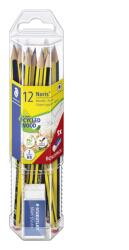 STAEDTLER Молив Noris HB + гумичка (12) (61 120P1)