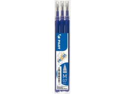Pilot Пълнител за Pilot Frixion Clicker 0, 7 мм син (3 бр. ) (BLS-FR7-S3-L)