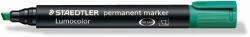 STAEDTLER Маркер Lumocolor Перманентен скосен 2-5mm зелен (350-5)