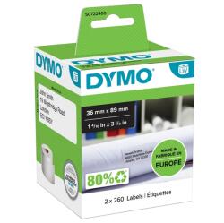 DYMO етикетиране на адреси 36 x 89 перм бели (2 x 260 бр (S0722400)