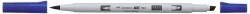 Tombow Marker алкохолен ABT PRO Dual Brush 565 наситено синьо (ABTP-565)