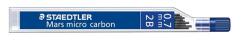 STAEDTLER Оловки Mars Micro 0, 7mm 2B (12 оловки) (250 07-2B)