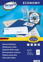 AVERY Europe 100 универсални етикети 70 x 42, 3 мм, 2100 бр (ELA013)