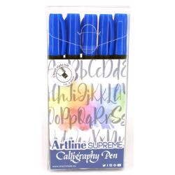 Artline Supreme Калиграфски химикал 5 - комплект синьо (EPF-240/5W/2)