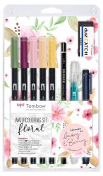 Tombow Marker ABT Dual Brush комплект Floral (9) (WCS-FL)
