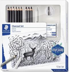 STAEDTLER Молив за скициране комплект смеси от графит (12) (61 100C)