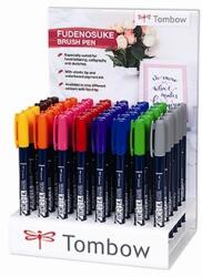 Tombow Marker Fudenosuke твърда поставка за писане (48) (WS-BH-48P-A)