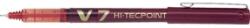 Pilot Писалка Pilot Ball-liner Hi-Tecpoint V7 0, 7 червена (BX-V7-R)