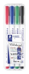 STAEDTLER WB Маркер Lumocolor кръгъл 1мм асорти (4) (301 WP4)
