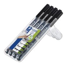 STAEDTLER Маркер Lumocolor Perm OHP комплект (4) (31-9WP4GS)