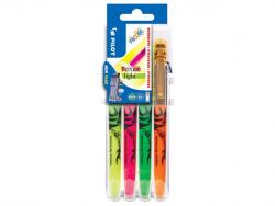 Pilot Пилотен хайлайтър Frixion Light Se2Go Basic (4) (S4/0546818)