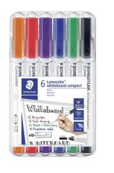 STAEDTLER Маркер Staedtler WB Lumocolor Compact асортимент (6) (341 WP6)