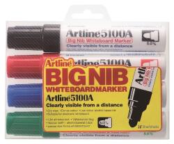 Artline Арлайн Маркер за Бяла Дъска 5100А ГОЛЯМ комплект от 4 бр (ek-5100a/4w)
