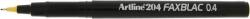 Artline Fiberspidspen 204 FAX черен (EK-204 BLACK)