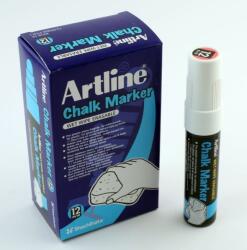Artline Маркер за тебешир Artline 12.0mm връх, бял (EPW-12 WHITE)