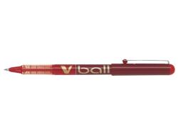 Pilot Писалка Pilot Ball-liner с капачка V-Ball 0, 7 червена (134722)