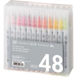 ZIG Clean Color Четка Комплект от 48 бр (RB-6000AT/48V)