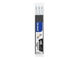 Pilot Frixion Clicker 1, 0 пълнител черен (3) (BLS-FR10-B)