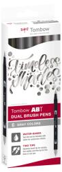 Tombow Томбоу маркер ABT Dual Brush 6C-6 сиви цветове картон (6) (ABT-6C-6)
