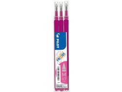 Pilot Пълнител за Pilot Frixion Clicker 0, 7 розов (3) (BLS-FR7-S3-P)
