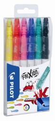 Pilot Frixion Colors 0, 7 цветни маркери (6) (SW-FC-S6)
