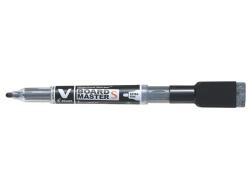 Pilot Пилотен маркер V Board Master Small EF с фина куршумовидна връх, черен, с гума и магнит (WBME-VS-EF-BG-B)