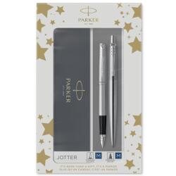 Parker Duosæt Jotter CT химикалка + писалка сребро (2093258)