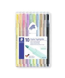 STAEDTLER Маркер Textsurfer Triplus пастел комплект (10) (362 CSB10)