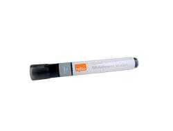 Nobo WB Marker LiquidInk скосен 4мм черен (10) (1915382)