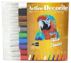 Artline Decorite четка металик 10-сет (EDF-FW10A Satin)