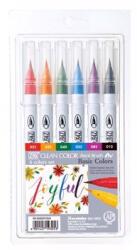 ZIG Clean Color Четка Писалка Комплект с 6 бр (RB-6000AT/6VA)
